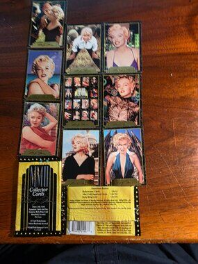 MARILYN MONROE COLLECTOR CARDS, SEALED FROM FACTORY 1995